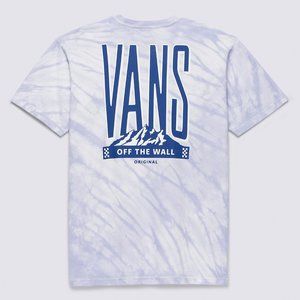 Vans Peaked Tie Dye T-Shirt Languid Lavender Large